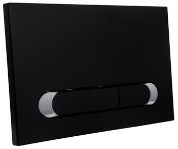 PRZYCISK DO SPŁUCZKI WC Cersanit CZARNY MAT KK-POL Przycisk Spłukujący WC