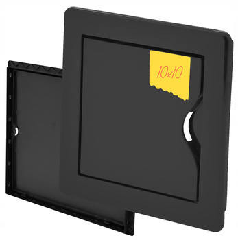 Drzwiczki rewizyjne grafitowe grafit 100x100 10x10