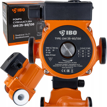 POMPA OBIEGOWA 25-60/130 CYRKULACYJNA PIECA CO PODŁOGÓWKI GRUPA MIESZAJĄCA