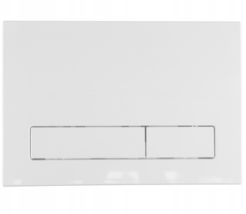 PRZYCISK DO SPŁUCZKI WC Cersanit Aqua Link BIAŁY Spłukujący Slim PŁASKI