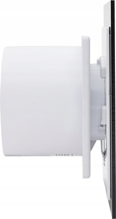 CICHY WENTYLATOR ŁAZIENKOWY 100 SUFITOWY ŚCIENNY 93 m3/h PANEL Czarny Mat 13562358949