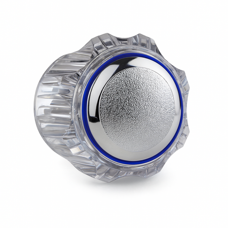 Pokrętło do baterii Primula przeźroczyste 1/2" 15 frezów zimna ciepła woda