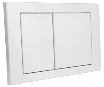 PRZYCISK DO SPŁUCZKI WC Cersanit BIAŁY POŁYSK Przycisk Spłukujący do WC