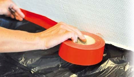 Taśma Klejąca Naprawcza do Otulin Czerwona Izolacji RUR 50m DUCK DUCT TAPE