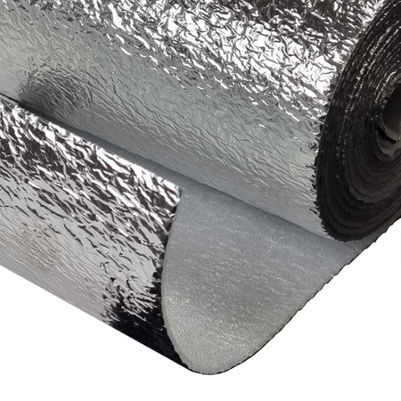 EKRAN ZAGRZEJNIKOWY MATA ALUMINIOWA PIANKA 5 M EKRAN ODBIJAJĄCY CIEPŁO