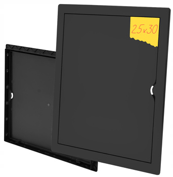 Drzwiczki rewizyjne grafitowe grafit 250x300 25x30