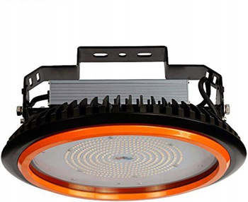 LAMPA WARSZTATOWA METALOWA CZARNA IP67 22000 lm HALOGEN LED ENERGOOSZCZĘDNY