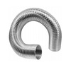 RURA SPIRO fi 80 mm ALUMINIOWA ROZCIĄGNIĘCIE DO 1,5 m GĘSTY SPLOT TRWAŁA