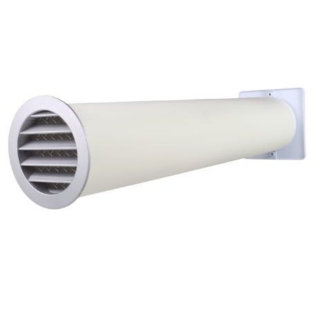 Zestaw wentylacyjny przez ścianę 100 Wywietrznik Ścienny WENTYLATOR WTYCZKĄ