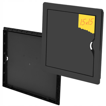 Drzwiczki rewizyjne grafitowe grafit 150x150 15x15