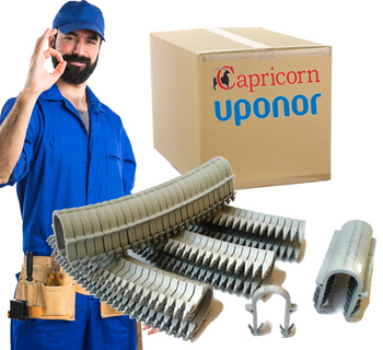 KOPIA KLIPSY SPINKI DO TAKERA CAPRICORN 250szt. TACKER - Idealne do ogrzewania