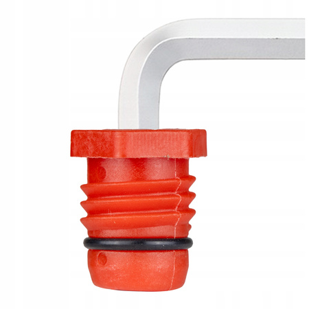 KOREK DO PRÓB SZCZELNOŚCI PEX 20 mm CZERWONY Ciśnienia USZCZELKA 20 SZT 16842847621