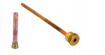 KAPILARA OSŁONA CZUJNIKA 1/2" MOSIĘŻNA fi 15x16 mm