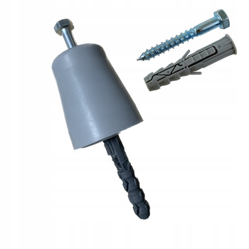 ODBOJNIK GUMOWY STOPER DO DRZWI PRZYKRĘCANY 50mm