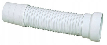 ZŁĄCZE UNIWERSALNE DO WC DN 110 350MM BIAŁE