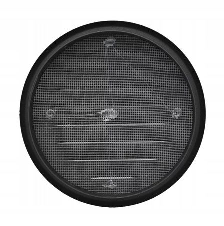 Zestaw wentylacyjny przez ścianę 100mm kratka Nawiewnik Ścienny regulowany