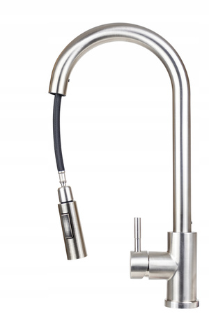 BATERIA KUCHENNA Z WYCIĄGANĄ WYLEWKĄ STOJĄCA ZMIANA NATRYSKU KRAN KUCHENNY