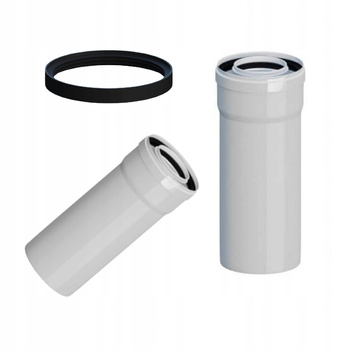 RURA PIECA GAZOWEGO KONDENSACYJNEGO 60100 KWASOODPORNA 50cm KONCENTRYCZNA