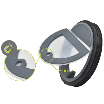 KLAPA ZWROTNA Z MAGNESEM 150 DO OKAPU MAGNETYCZNA