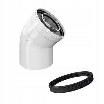 KOLANO KONCENTRYCZNE 60/100 45 stopni KOLANO PP