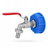 KRAN DO MAUZERA ZAWÓR DO MAUZERA 1000 NA WĄŻ 1/2’’ CZERPALNY IBC PRZYŁĄCZE 13955579964