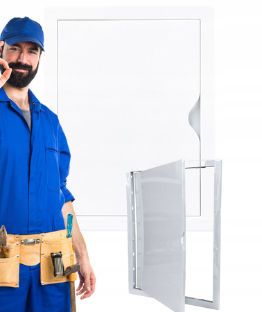 DRZWICZKI REWIZYJNE plastikowe 200x300 20x30