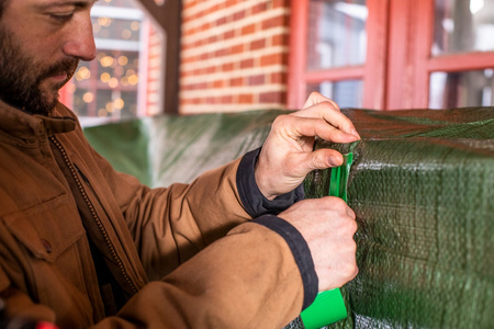Taśma Klejąca Naprawcza do Otulin Czerwona Izolacji RUR 50m DUCK DUCT TAPE