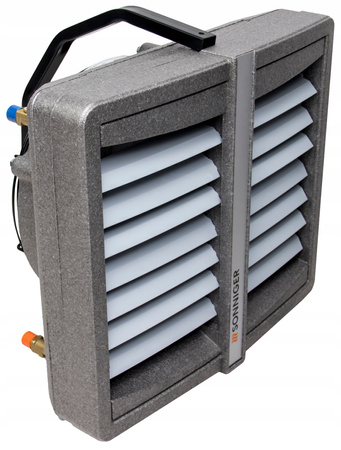 Nagrzewnica Wodna 25kW Do Warsztatu GARAŻU CO SONNIGER + KONSOLA + STEROWNIK