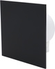 CICHY WENTYLATOR ŁAZIENKOWY 100 SUFITOWY ŚCIENNY 93 m3/h PANEL Czarny Mat 13562358949