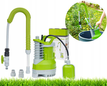 POMPA DO PODLEWANIA OGRODU AUTOMATYCZNA PŁYWAK 80l/min ZESTAW NA DZIAŁKĘ