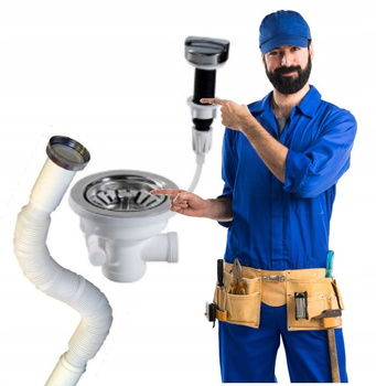 SYFON AUTOMATYCZNY DO ZLEWU ZLEWOZMYWAKA 1 KOMORA