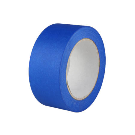 TAŚMA PAPIEROWA MALARSKA NIEBIESKA 38x50 BLUE MASKING do odcinania kolorów