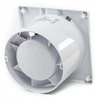 CICHY WENTYLATOR ŁAZIENKOWY 100 SUFITOWY ŚCIENNY 93 m3/h PANEL Biały Połysk 11874595395