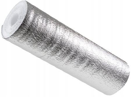 EKRAN ZAGRZEJNIKOWY MATA ALUMINIOWA PIANKA 5 M EKRAN ODBIJAJĄCY CIEPŁO