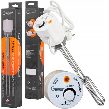 GRZAŁKA DO BOJLERA Z TERMOSTATEM 3kW 3000W 5/4'' ELEMENT GRZEJNY Z MIEDZI