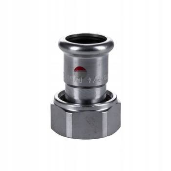 Nypel MUFA 22x3/4 SANHA PÓŁŚRUBUNEK Z USZCZELKĄ