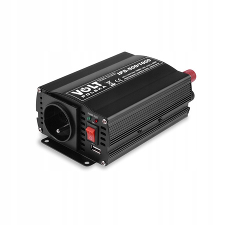 PRZETWORNICA 12V 230V SAMOCHODOWA Z USB 500W 1000W