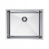 ZLEWOZMYWAK JEDNOKOMOROWY ZLEW KUCHENNY STALOWY 49x44 cm STAL INOX + SYFON