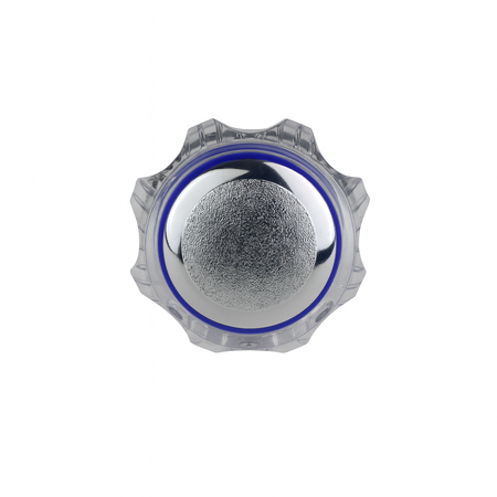 Pokrętło do baterii Primula przeźroczyste 1/2" 15 frezów zimna ciepła woda