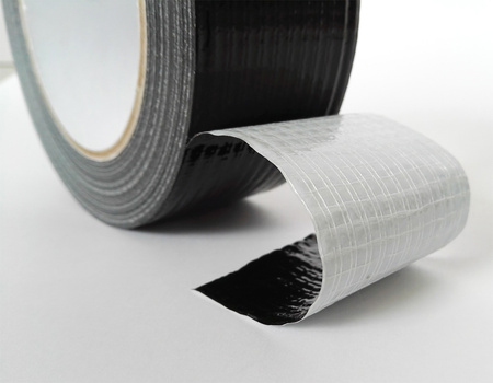 MOCNA TAŚMA DO NAPRAWCZA Duct Tape Wodoodporna czarna 48/25
