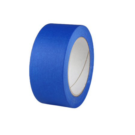 TAŚMA PAPIEROWA MALARSKA NIEBIESKA 38x50 BLUE odcinania kolorów UV 14 DNI