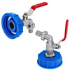 KRAN DO MAUZERA ZAWÓR DO MAUZERA 1000 NA WĄŻ 1/2’’ CZERPALNY IBC PRZYŁĄCZE 13955579964