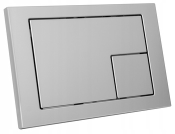 PRZYCISK DO SPŁUCZKI WC Cersanit CHROM MAT Przycisk Spłukujący Do CERSANIT