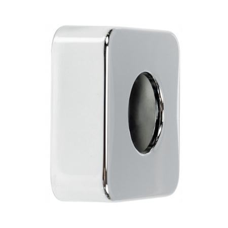 Rozeta maskująca fi 32 mm chrom do syfonu kwadratowa baterii rur