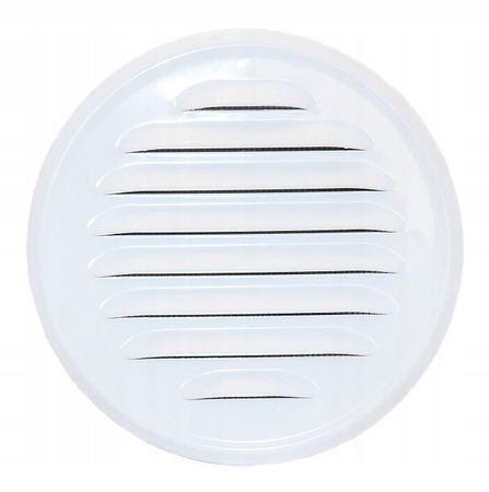 Zestaw wentylacyjny przez ścianę 100mm kratka Nawiewnik Ścienny regulowany