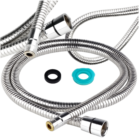 WĄŻ wężyk do BATERII z wyciąganą wylewką KUCHENNEJ WANNOWEJ w oplocie M15