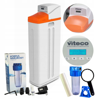 ZMIĘKCZACZ WODY DO DOMU Viteco 25L STACJA UZDATNIANIA WODY Zestaw Filtracji