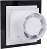 CICHY WENTYLATOR ŁAZIENKOWY 100 SUFITOWY ŚCIENNY 93 m3/h PANEL Czarny Mat 13562358949
