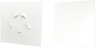 CICHY WENTYLATOR ŁAZIENKOWY 100 SUFITOWY ŚCIENNY 93 m3/h PANEL Biały Połysk 11881909410