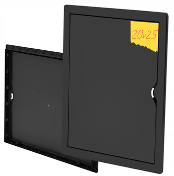 Drzwiczki rewizyjne grafitowe grafit 200x250 20x25